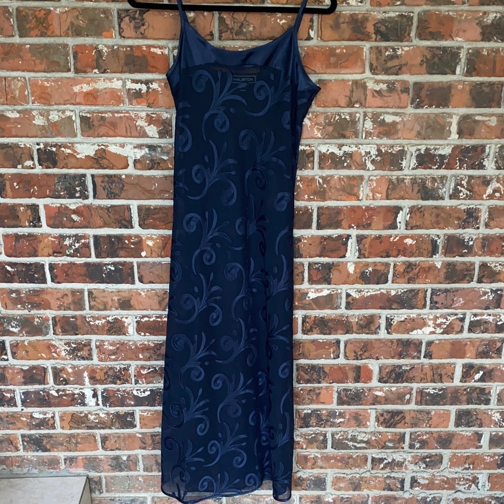 Halston night gown